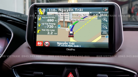 Màn hình DVD Android liền camera 360 xe Hyundai Santafe 2019 - 2020 | Oled Pro X8S 